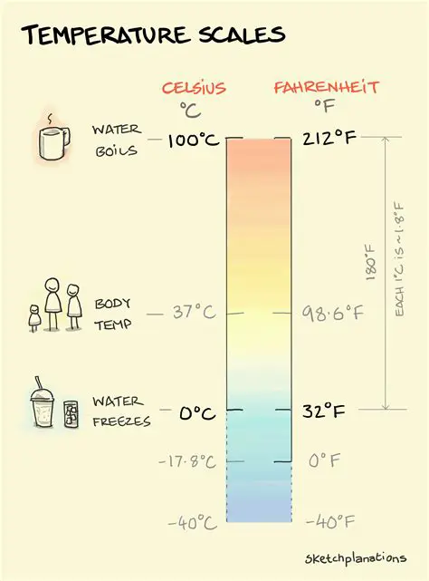 Temperature Representation in Degrees Celsius