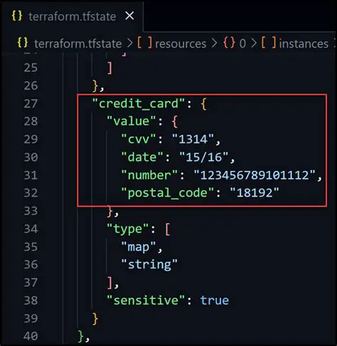 Terraform Variable File Details