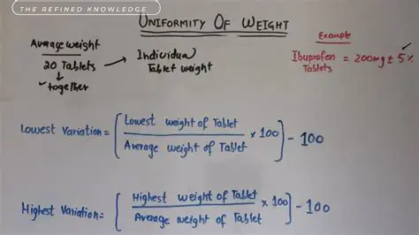Testing the Uniformity of Weight