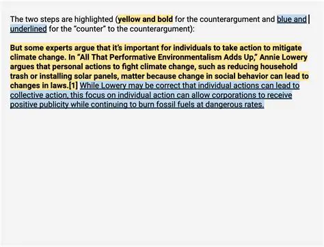 The Argument For the Statement