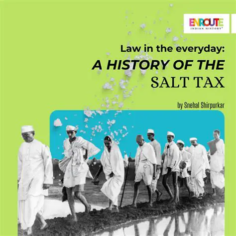 The Background of the Salt Law