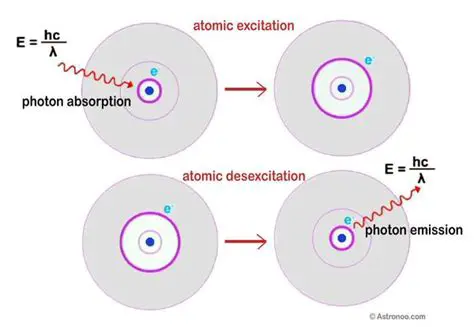 The Basics of Electron Absorption and Emission