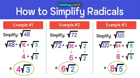 The Basics of Simplifying Radical Expressions