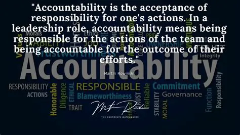 The Benefits of Accountability in Relationships