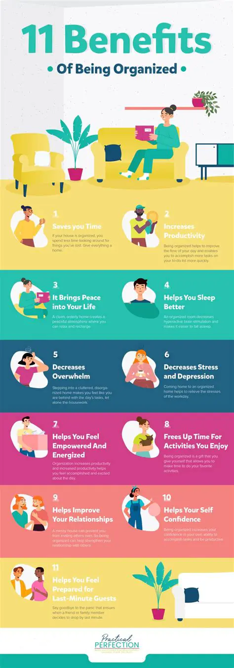 The Benefits of Being Organised