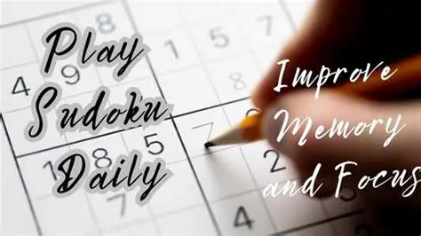 The Benefits of Playing Sudoku