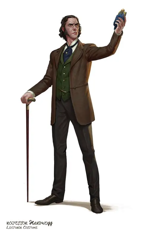 The Character of Professor Von Hardwigg