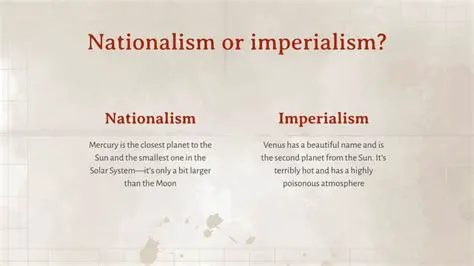 The Complex Relationship Between Nationalism and Empire