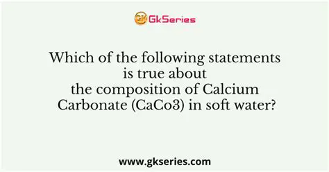 The Composition of Calcium Carbonate