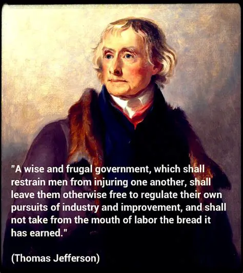 The Concept of a Wise and Frugal Government