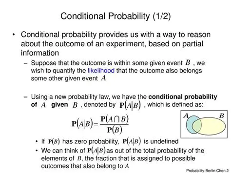 The Conditional Probability Approach