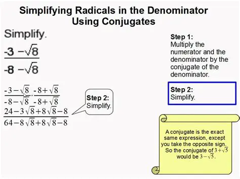 The Conjugate of the Denominator