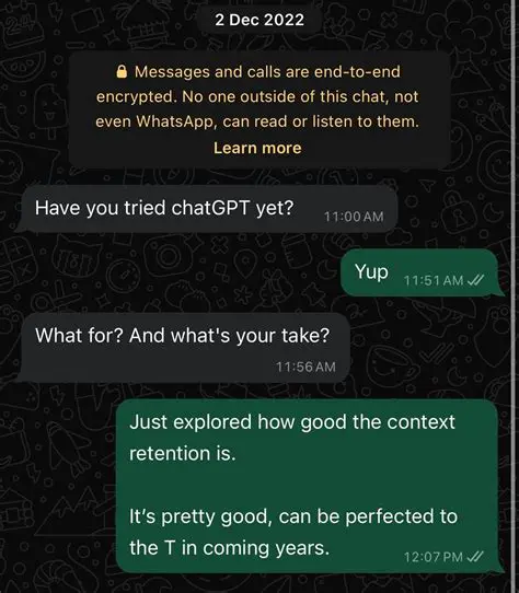 The Context of the Conversation