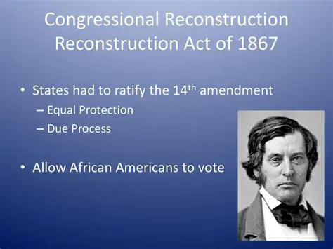 The Context of the Reconstruction Act
