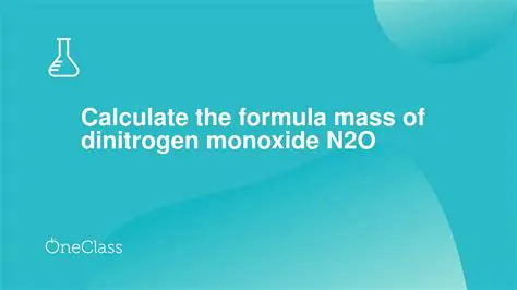 The Correct Formula for Dinitrogen Monoxide