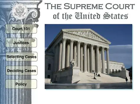 The Creation of the Supreme Court