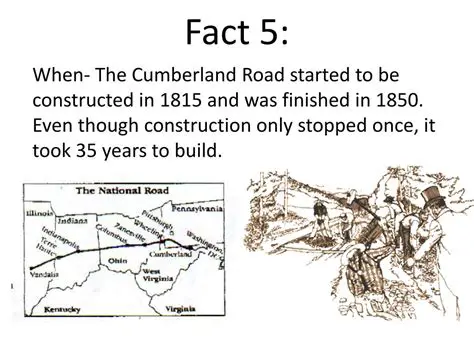 The Cumberland Road was a major engineering feat of its time