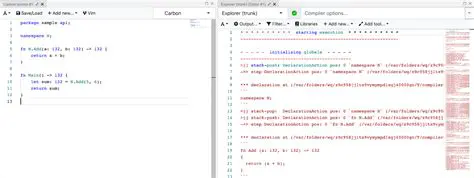 The Current Issue with Carbon in Compiler Explorer