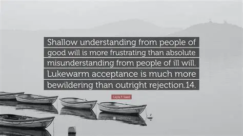 The Dangers of Shallow Understanding
