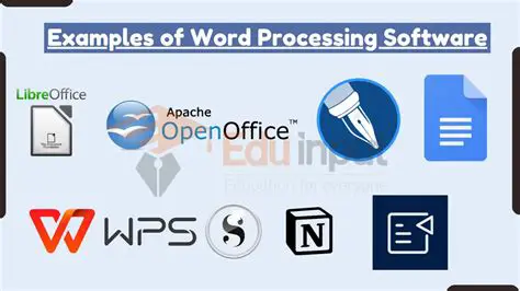 The Difference between Word Processors and Text Editors