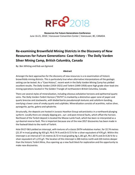 the discovery of new resources