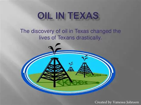 The Discovery of Oil in Texas