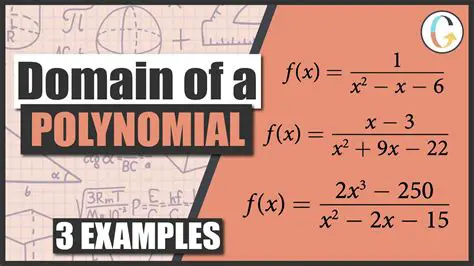 The domain of a polynomial function