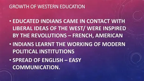The Effects of Western Education on Indian Society