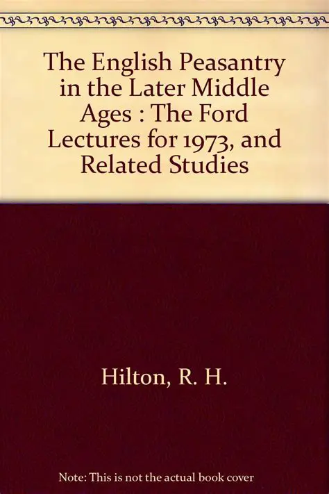 The English Peasantry in the Later Middle Ages