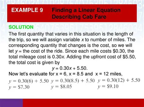The Equation Behind the Fare