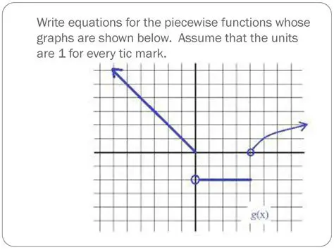 The Equation of the Piecewise Function