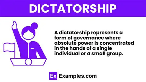 The Establishment of a Dictatorship