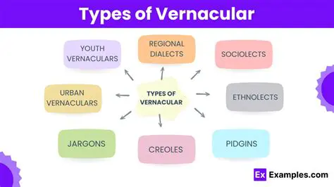 The Evolution of Vernacular