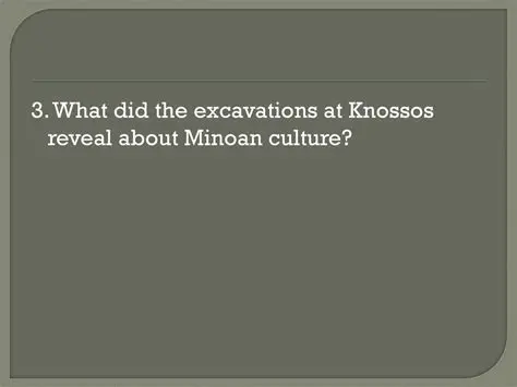 The Excavations at Knossos
