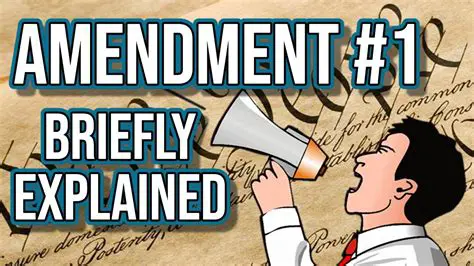 The Exceptions to the First Amendment