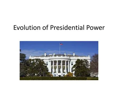 The Expansion of Presidential Power