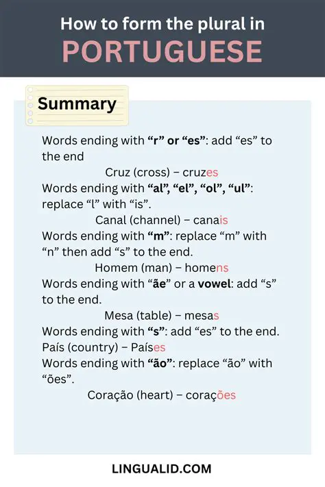 The Fast Acrobatics of Portuguese Plural