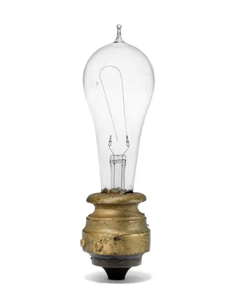 The First Incandescent Light Bulb