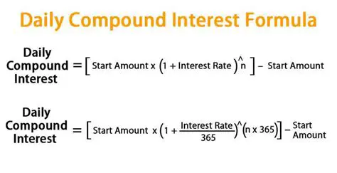 The Formula for Daily Compounding Interest