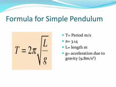 The Formula for Pendulum Length