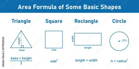 The Formula for the Area of a Rectangle or Square