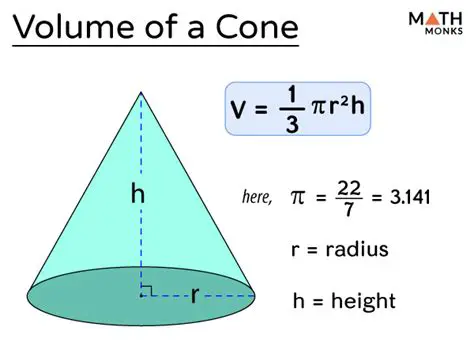 The Formula for the Volume of a Cone