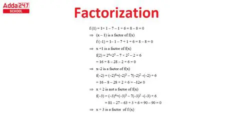 The Function and Its Factorization