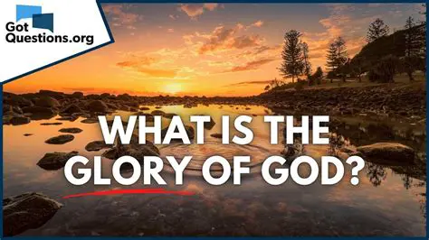 The Glory of God in the Gospel Ministry