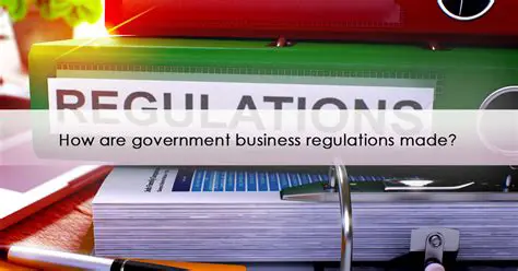 The Government Should Regulate Business