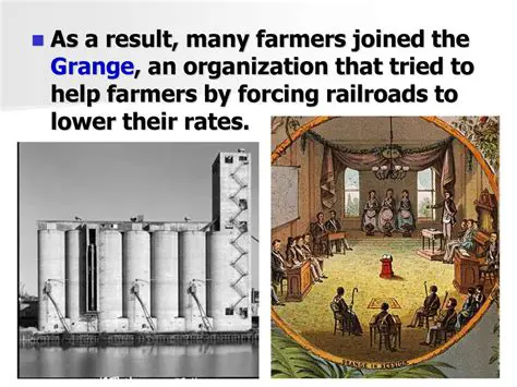 The Grange was also more conservative in its approach