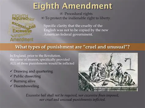 The History and Purpose of the Eighth Amendment