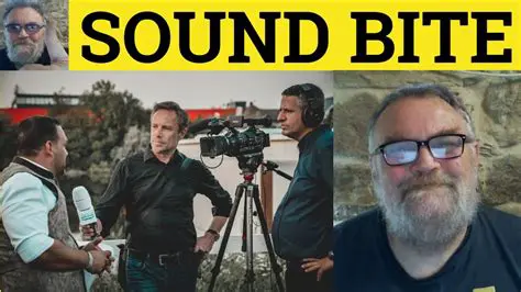 The Impact of Soundbites on Public Opinion