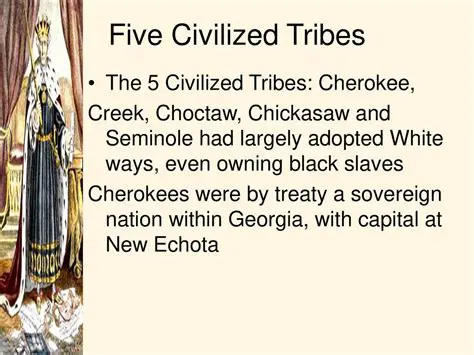 The Impact of the Civil War on the Five Civilized Tribes