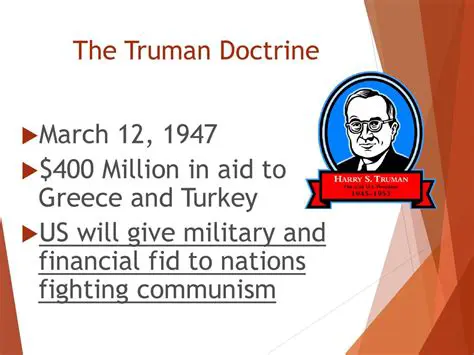 The Impact of the Truman Doctrine
